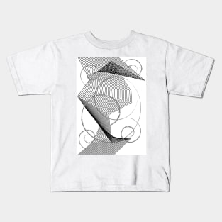 Simple lines Kids T-Shirt